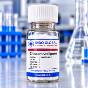 Chlorantraniliprole reference standard CAS 500008-45-7 – IGRL laboratory vial