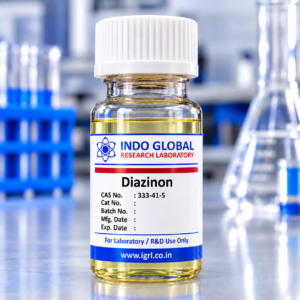 Diazinon reference standard CAS 333-41-5 – IGRL laboratory vial