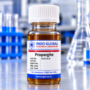 Propargite reference standard CAS 2312-35-8 – IGRL laboratory vial