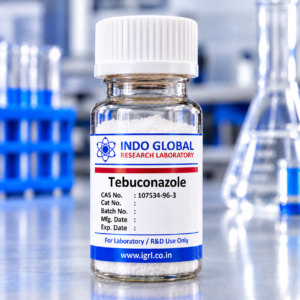 Tebuconazole reference standard CAS 107534-96-3 – IGRL laboratory vial