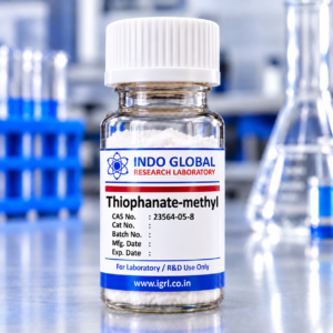 Thiophanate-methyl reference standard CAS 23564-05-8 – IGRL laboratory vial
